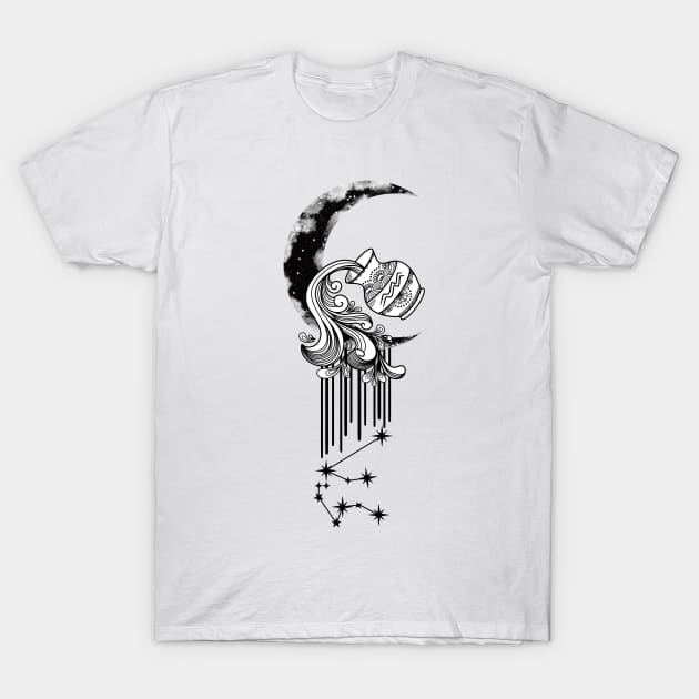 AQUARIUS T-Shirt by Introvert Home 